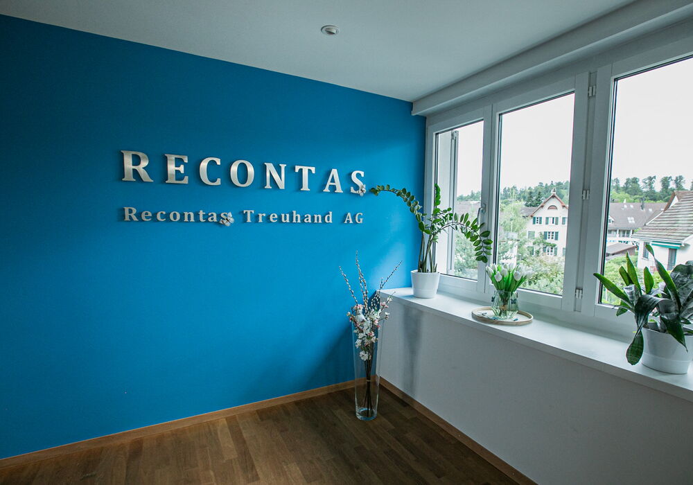 Recontas AG Empfang